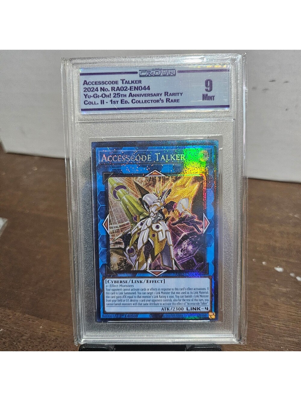 2024 Yu-Gi-Oh! Accesscode Talker - RA02-EN044 Mint 9 - 25th Anniversary 1st Ed.